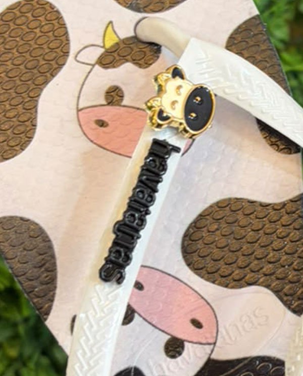 havaianas decorada Vaquinha